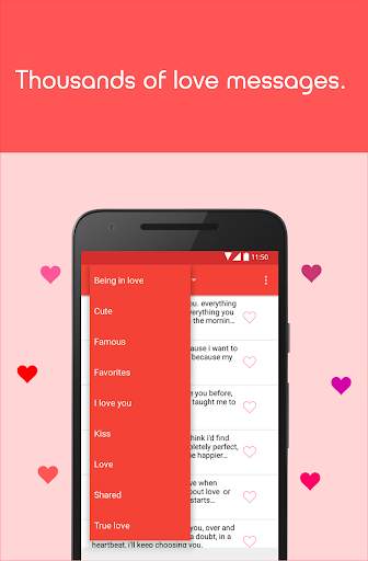 Love quotes and messages screenshot 1