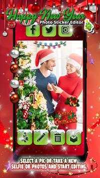 New Year Photo Editor: Photo Stickers and Stamps 3 تصوير الشاشة