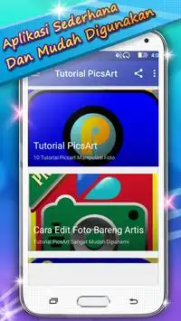 Tutorial PicsArt screenshot 1
