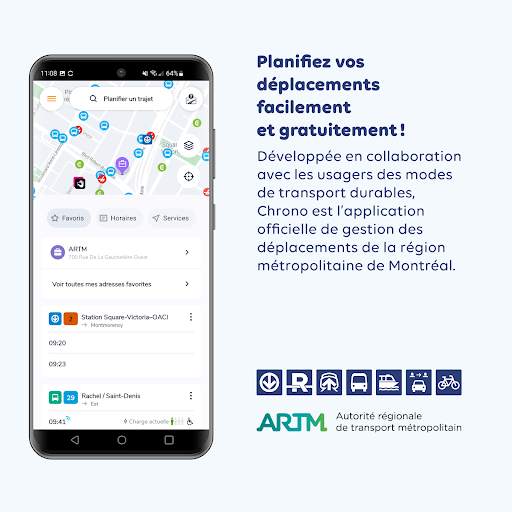 Chrono - Bus, métro et train screenshot 1