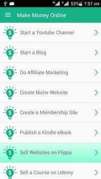 Earn Money Online स्क्रीनशॉट 1