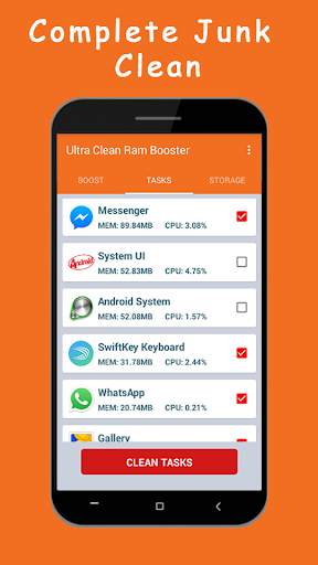 Ultra Clean Ram Booster screenshot 4