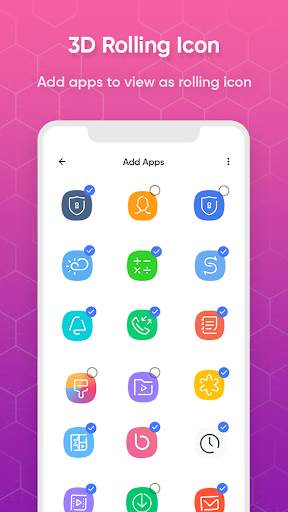 Rolling Icon Launcher 2020 screenshot 2