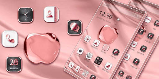 Pink Apple Crystal Theme screenshot 4