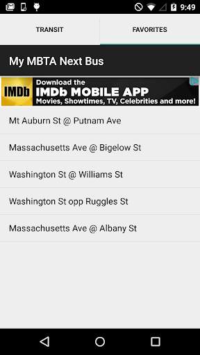 My MBTA Next Bus screenshot 7