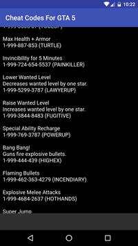 Codes GTA 5 For PS 4 screenshot 6