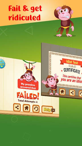 Idiot Test - Way too funny! screenshot 3