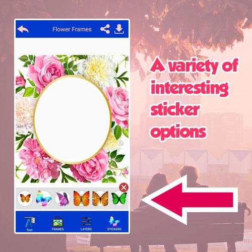 Flower photo frame 2019 screenshot 8