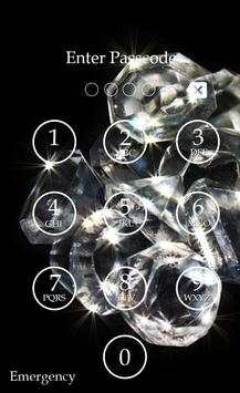 Diamond Keypad Lock Screen screenshot 4