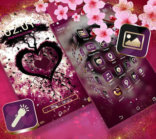 Heart Tree Launcher Theme screenshot 5
