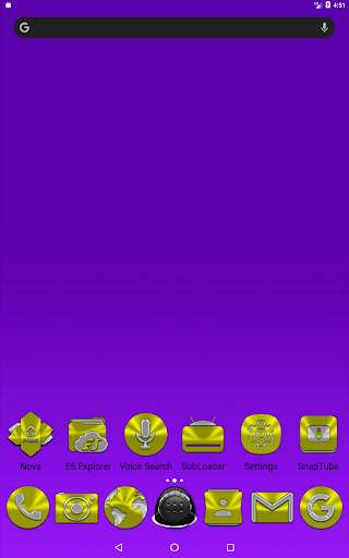 Yellow Icon Pack 17 تصوير الشاشة