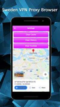 Sweden VPN Proxy Browser screenshot 6