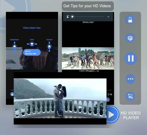 3GP/MP4/AVI HD Video Player screenshot 1