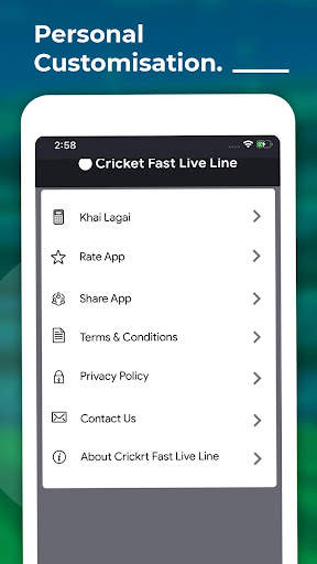 Cricket Fast live line - IPL Score 2021 स्क्रीनशॉट 5