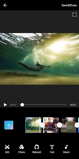 Video Editor - Vlog & Video & Music Maker screenshot 1