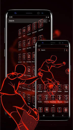 Football Player Theme 3 تصوير الشاشة