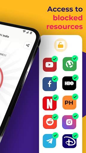 VPN India - get Indian IP screenshot 3