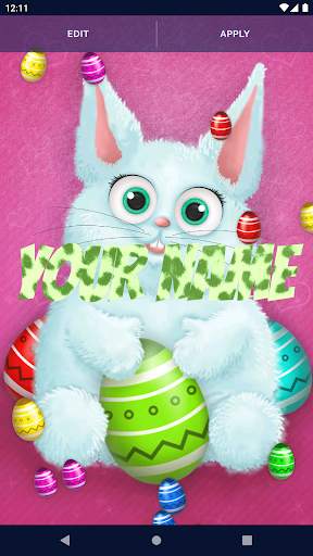 Easter Rabbit Live Wallpaper screenshot 2
