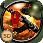 World War 2 Frontline Army Strike Squad Attack icon
