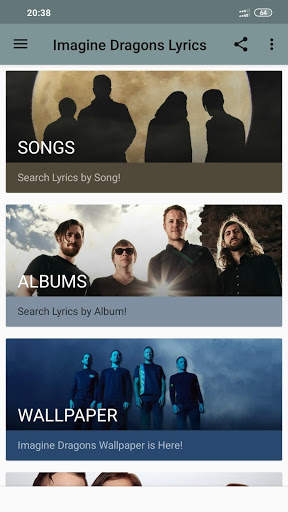 Imagine Dragons Lyrics screenshot 2