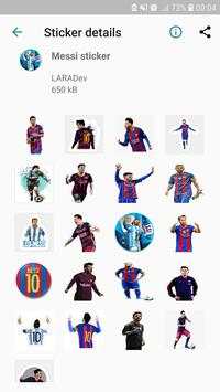 WAStickerApps -Messi Stickers for What­sApp screenshot 3