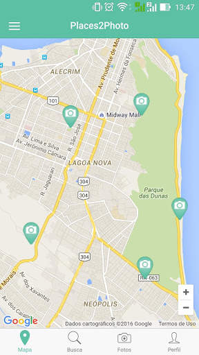 Places2Photo Locais para fotos screenshot 1