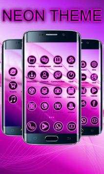 Neon Launcher Theme Free screenshot 4