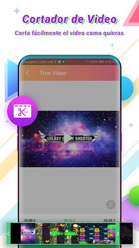 Video a MP3 Convertidor & Compresor Videos, Cortar screenshot 3