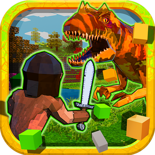 RaptorCraft 3D: Survival Craft ► Dangerous Worlds icon
