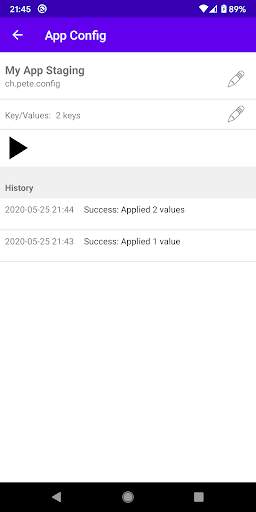 App Config screenshot 3
