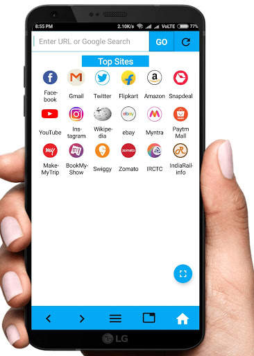 RJ Browser : Light & Fast screenshot 2