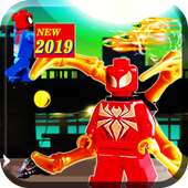 The Legos Heroes Spider Battle logo