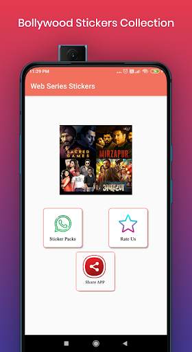 Web Series Stickers screenshot 2