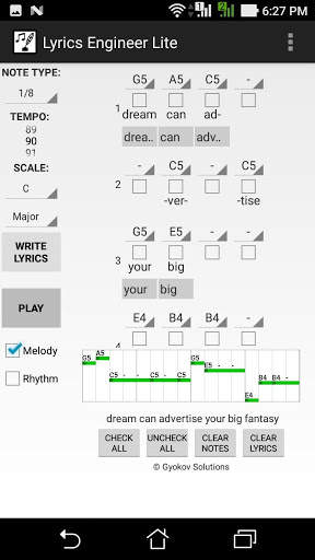 Lyrics Engineer Lite screenshot 1