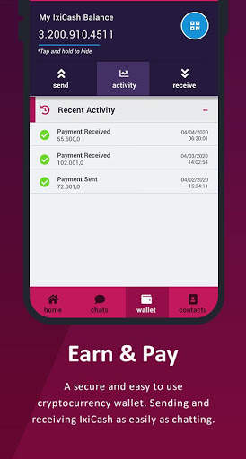 Spixi IM & Wallet screenshot 8