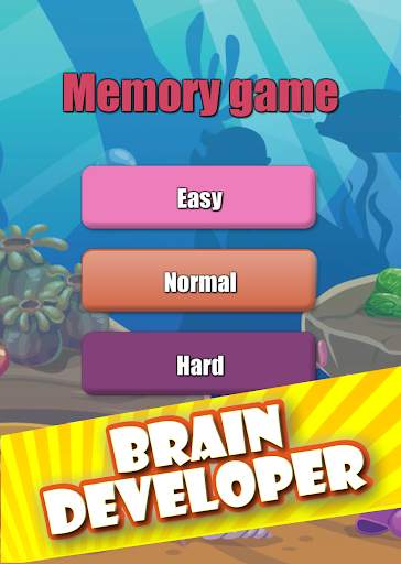 Memory game - Ocean fish screenshot 8