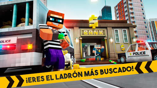 🚔 Carrera Ladrón y Policía 🚔 Escape Gangster screenshot 4