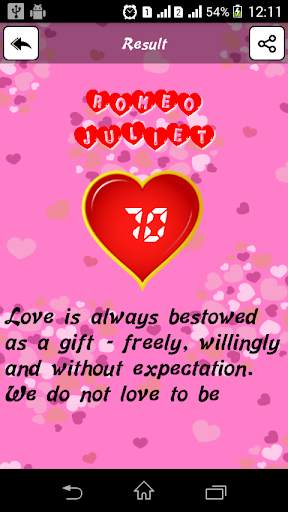 Love Calculator screenshot 3