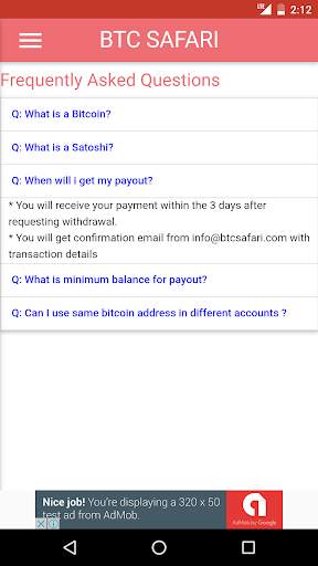 BTC SAFARI - Free Bitcoin screenshot 5