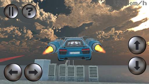 Jet Car - Jumping Simulator screenshot 5