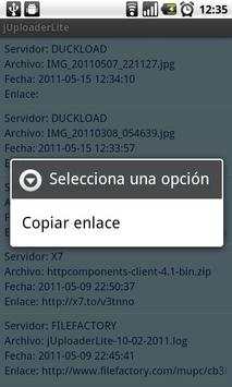 jUploader Lite screenshot 7