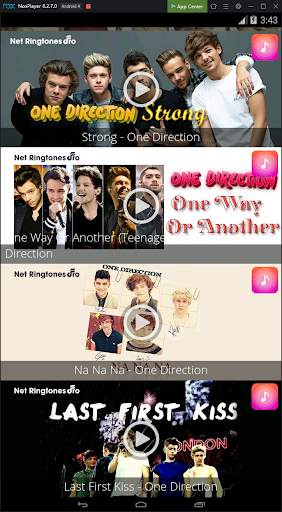 One Direction Free Ringtones screenshot 3