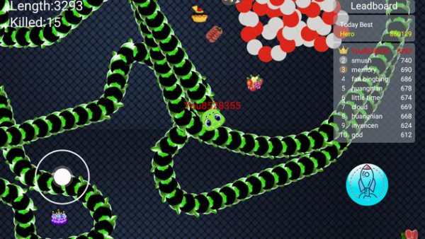 New Snake Worm Game Offline Zone screenshot 2
