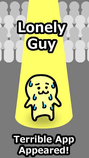 Lonely Guy - funny care games screenshot 1