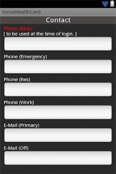 Social Health Card screenshot 5