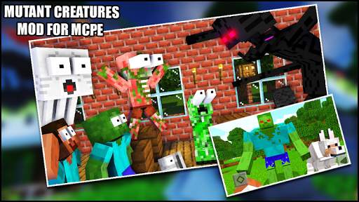 Mutant Creatures Mod For Minecraft pe-mobs mod screenshot 5