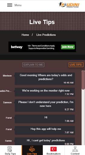 Houdini-Predictions ,  Soccer Daliy Tips &Live Tip screenshot 5