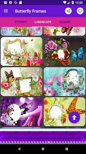 Butterfly Frames - Best HD Photo Frames Editor 6 تصوير الشاشة
