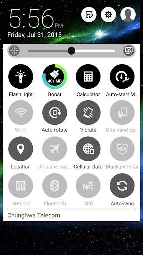 Starlight ASUS ZenUI Theme screenshot 3