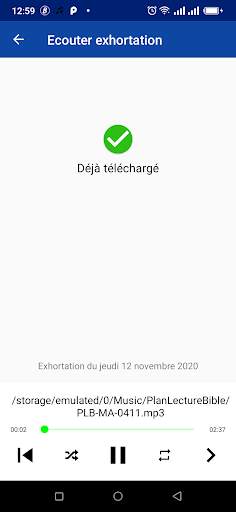 Plans de lecture de la Bible screenshot 2
